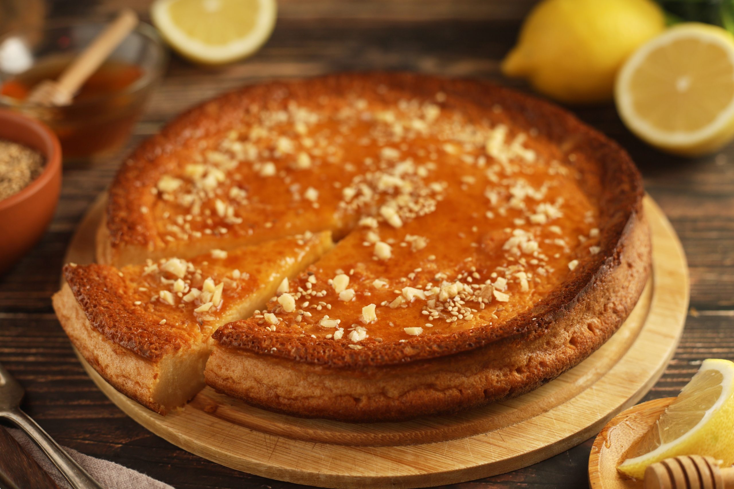 A,Traditional,Dish,Of,The,Cuisine,Of,Greece,-,Melopita,